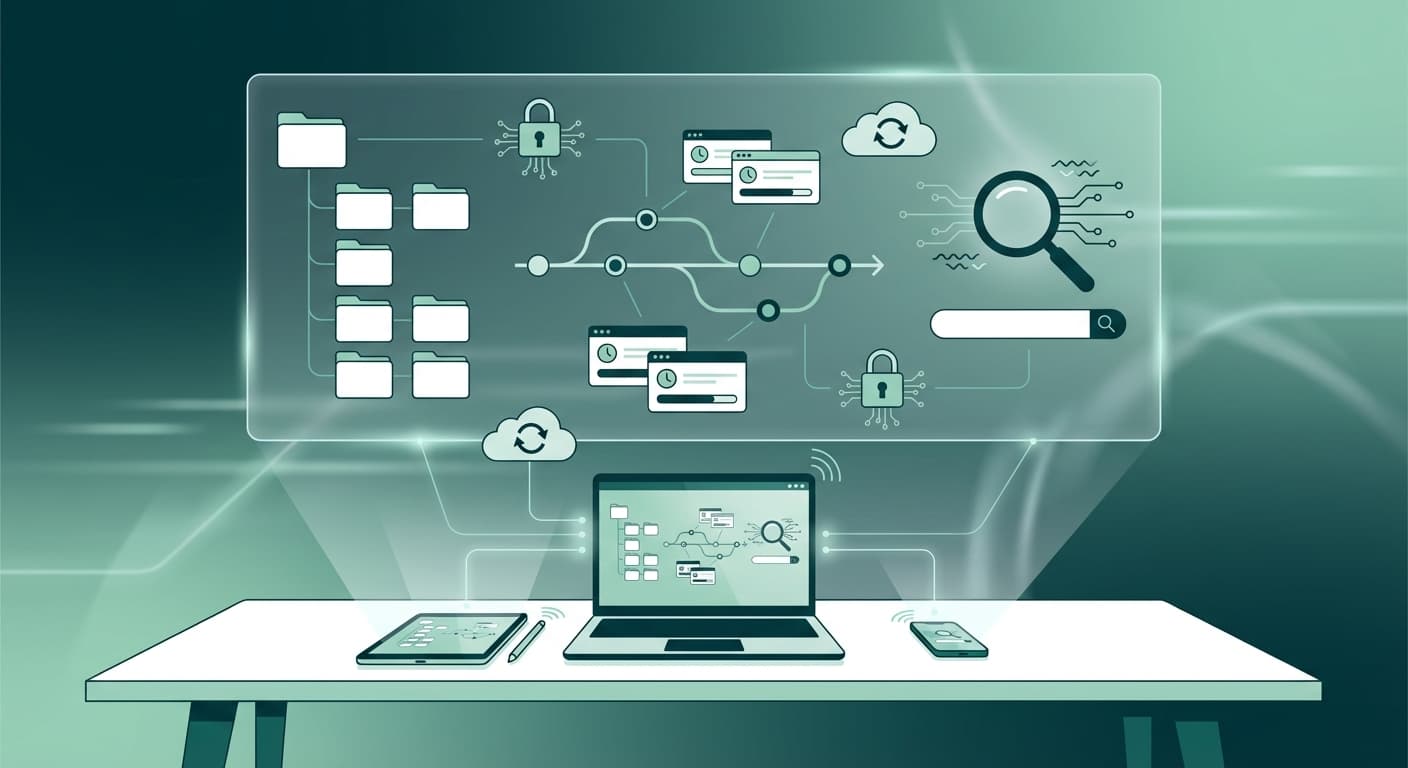 Illustration for Document management on DASH